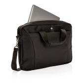 Swiss Peak 15.4” laptop tas PVC-vrij, zwart